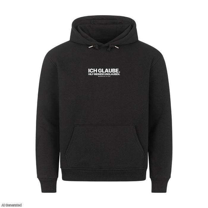 Ich glaube hilf meinem Unglauben Markus 9:24 Hoodie