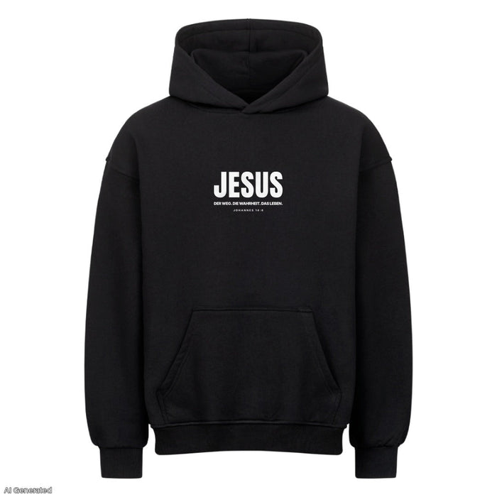 Jesus Johannes 14:6 Oversize Hoodie