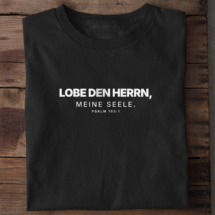 Lobe den Herrn meine Seele Psalm 103:1 T-Shirt