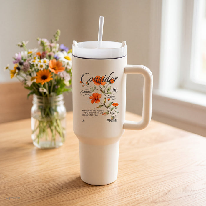 Consider the Wildflower Thermobecher