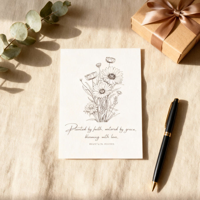 Planted by Faith postcard