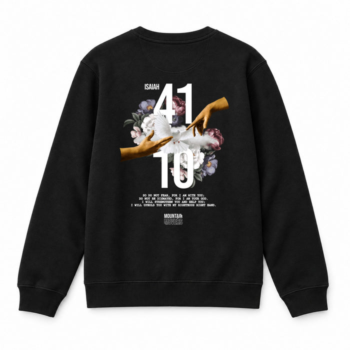 Jesaja 41:10 Sweatshirt BackPrint
