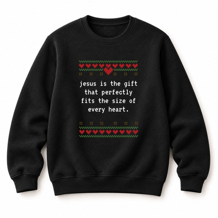 Jesus is the Gift Christmas Sweatshirt
