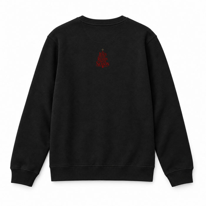 Jesus is the Reason red - Backprint - Sweatshirt