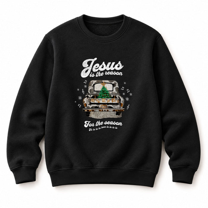 Jezus is het kerstsweater van de Reason Truck
