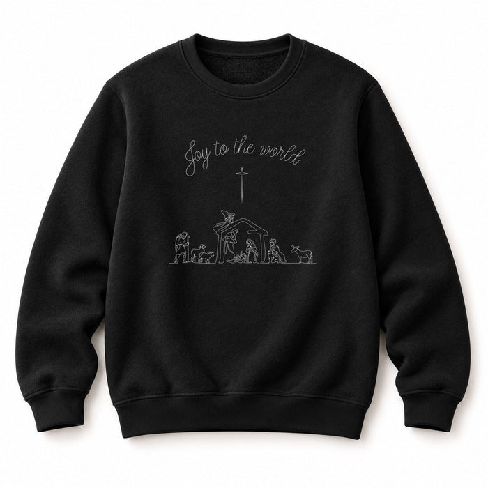 Joy to the World Sketch Grippe Sweatshirt