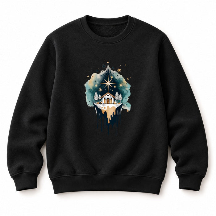 Nativity Scene Christmas Sweatshirt