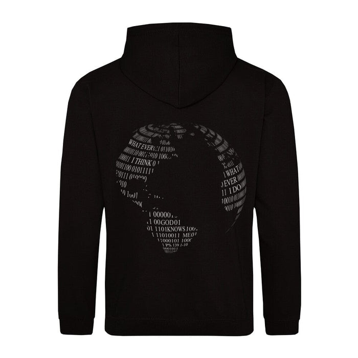 God kent mij Hoodie Rugprint