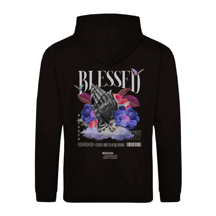 Gezegende streetwear hoodie met rugprint