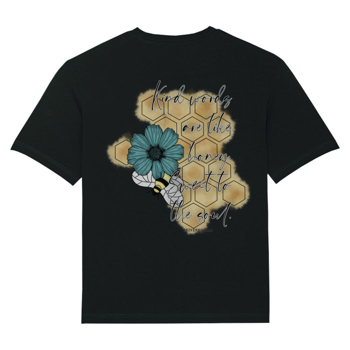 Bee soort oversized T-shirt rugprint