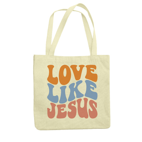 Liefde zoals Jezus Tote Bag