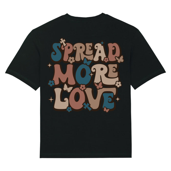 Verspreid meer Love Oversized T-Shirt BackPrint