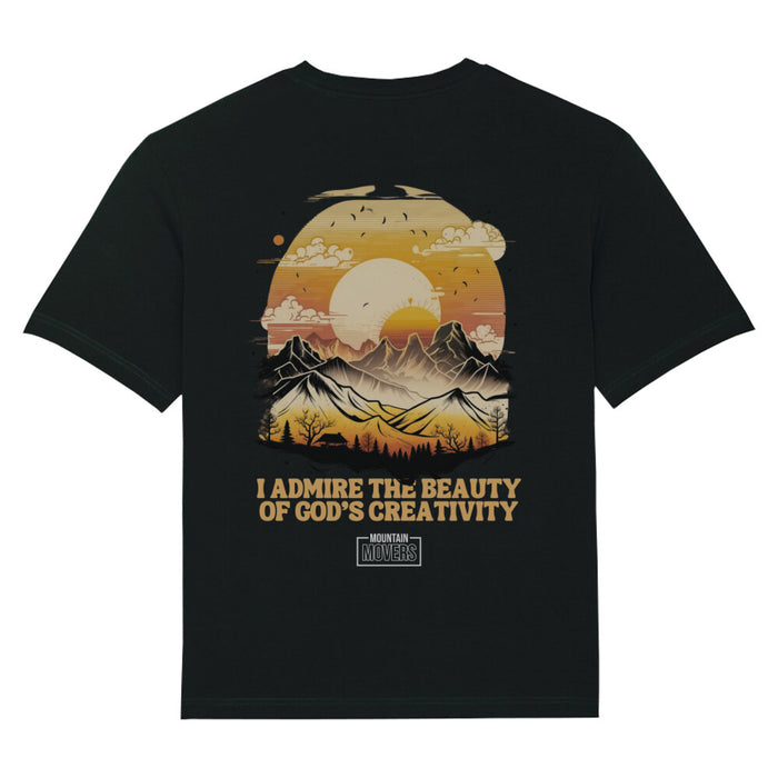 Gods Creativity Oversized Shirt Backprint