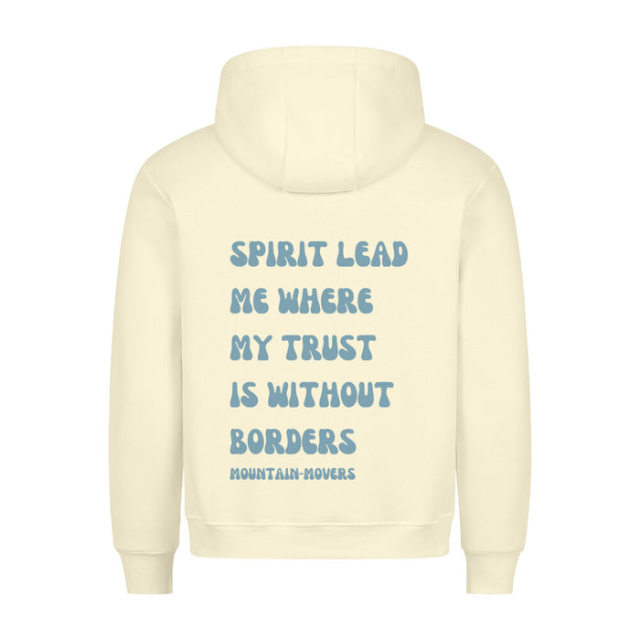 Geest leidt mij Hoodie Rugprint