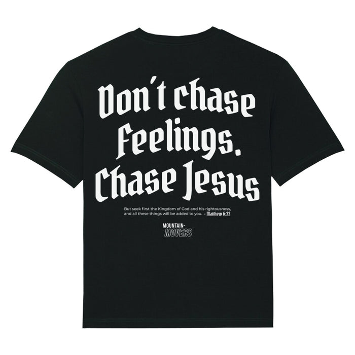 Chase Jesus Oversized T-shirt met print op de achterkant