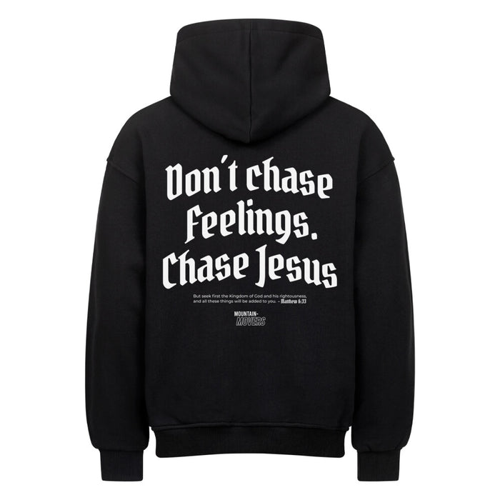 Chase Jesus Oversized hoodie met rugprint