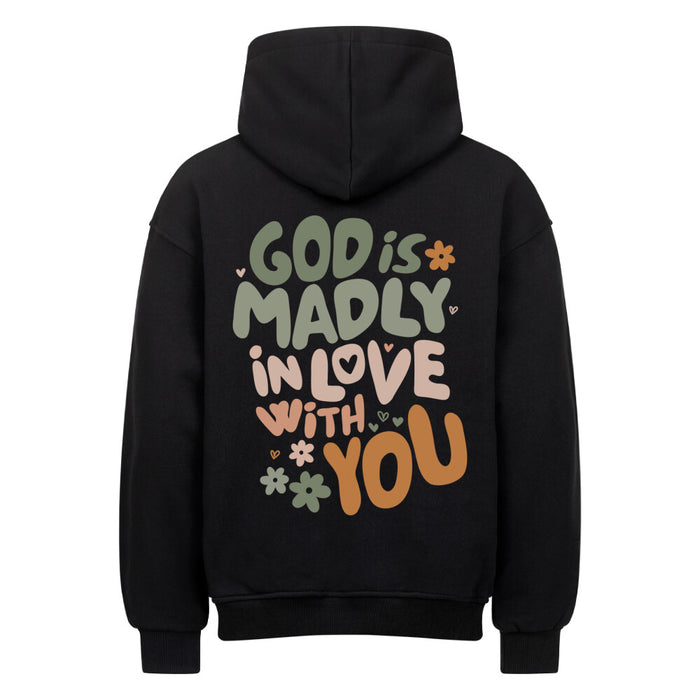 Madly in Love oversized hoodie met rugprint
