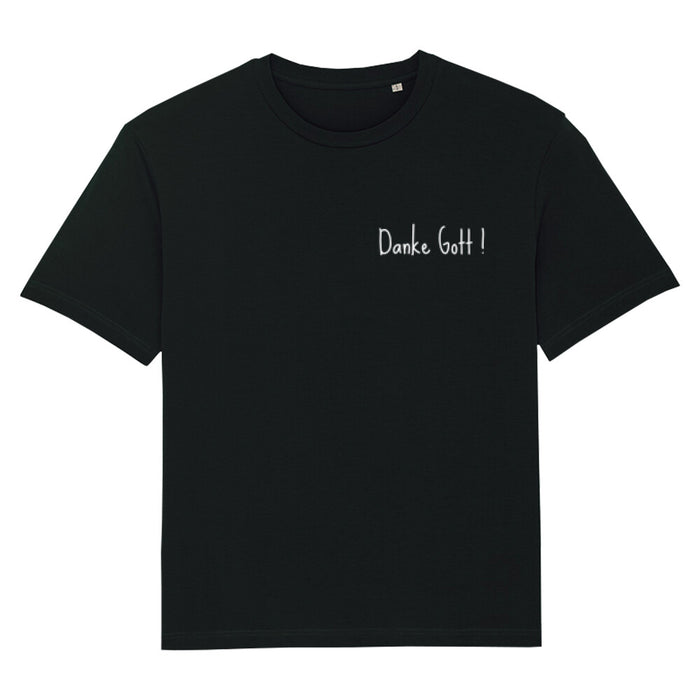 Das Leben ist schön Oversized Shirt Front- und BackPrint