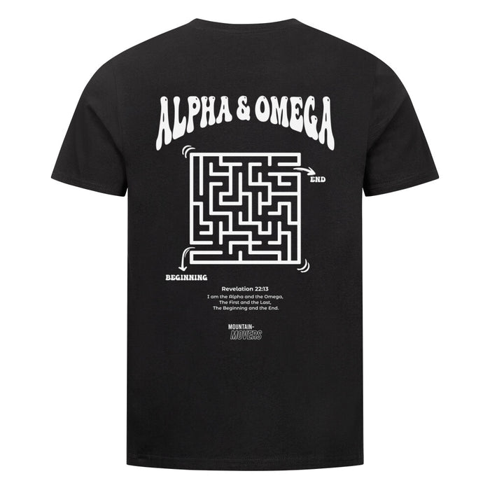 Alpha & Omega Maze T-Shirt BackPrint