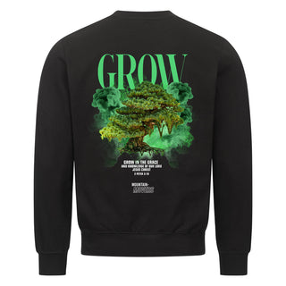 Grow Streetwear Sweatshirt Backprint, christliche Streetwear von Mountain Movers