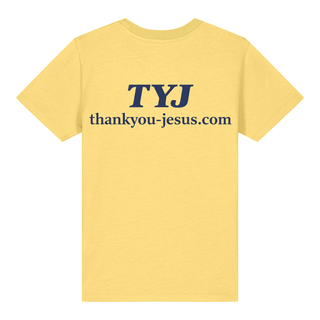 Thank you Jesus Kinder T-Shirt großer Front- & Backprint