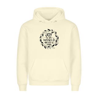 Joy to the World Circle Christmas Hoodie