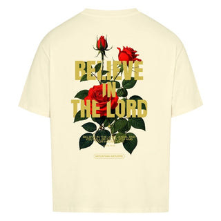 Believe in the Lord Oversize Shirt Variante, Mountain Movers christliches Design