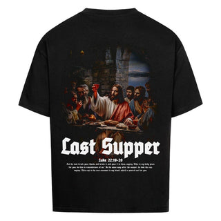 Last Supper Oversized Shirt BackPrint Variante, Mountain Movers christliches Design
