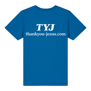 Thank you Jesus Kinder T-Shirt großer Front- & Backprint