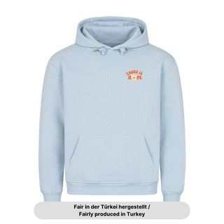 There is hope Hoodie Detailansicht, Mountain Movers christliche Streetwear