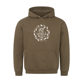 Joy to the World Circle Christmas Hoodie