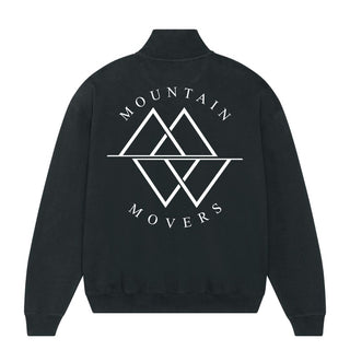 Mountain-Movers Logo Half Zip Sweater Variante, Mountain Movers christliches Design