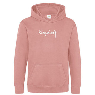 Königskind Kinderhoodie Variante, Mountain Movers christliches Design