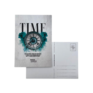 Time Streetwear Postkarte Variante, Mountain Movers christliches Design
