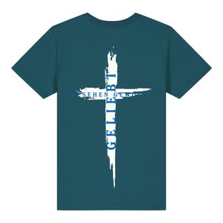 Jezus Kruis Kinder T-Shirt Rugprint