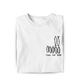 Food for 5000 Shirt, christliche Streetwear von Mountain Movers