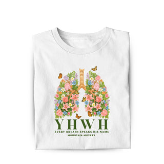 YHWH BREATH Shirt Variante, Mountain Movers christliches Design