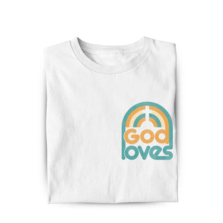 God Loves Shirt, christliche Streetwear von Mountain Movers