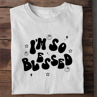 i´m so blessed star Shirt Variante, Mountain Movers christliches Design