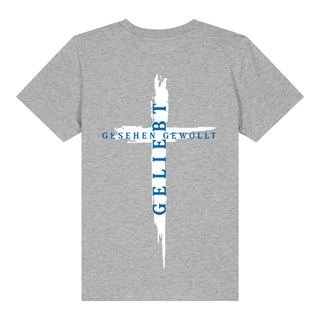 Jezus Kruis Kinder T-Shirt Rugprint