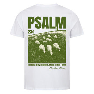 Faith & Trust in God Shirt Backprint Detailansicht, Mountain Movers christliche Streetwear