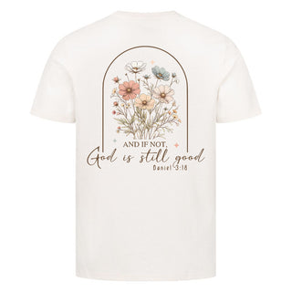 God is still good vintage Shirt Backprint Variante, Mountain Movers christliches Design