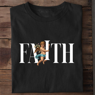 Faith Angel Shirt Variante, Mountain Movers christliches Design