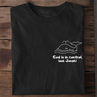 God is in control Shirt, christliche Streetwear von Mountain Movers