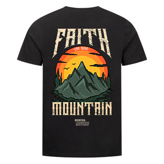 Faith Mountain Shirt Backprint, christliche Streetwear von Mountain Movers