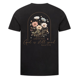 God is still good vintage Shirt Backprint, christliche Streetwear von Mountain Movers