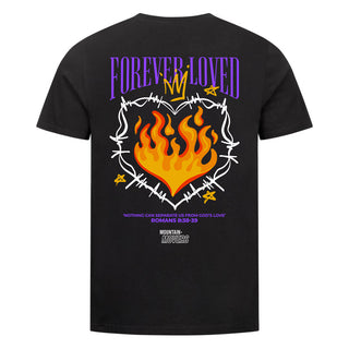 Forever loved Shirt Backprint Variante, Mountain Movers christliches Design