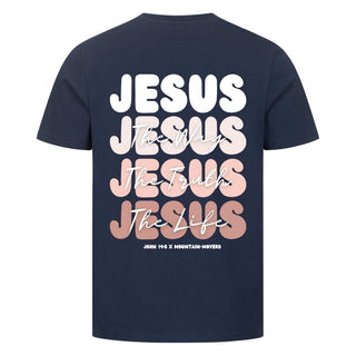 Jesus x John 14:6 Shirt BackPrint Detailansicht, Mountain Movers christliche Streetwear
