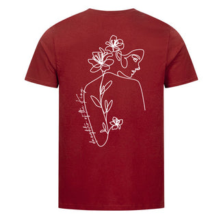 Daughter of the King Shirt BackPrint Detailansicht, Mountain Movers christliche Streetwear