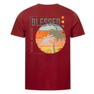 Blessed Retro Detailansicht, Mountain Movers christliche Streetwear